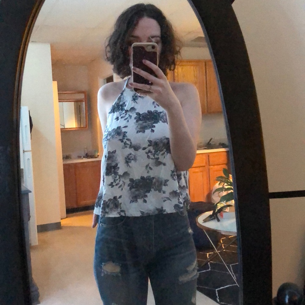 Nordstrom’s Halter Crop Top with Strappy Back